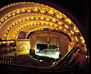 Theatre auditorium opera proscenium theatres lyric sullivan adler classical interior hall theaters orchestra